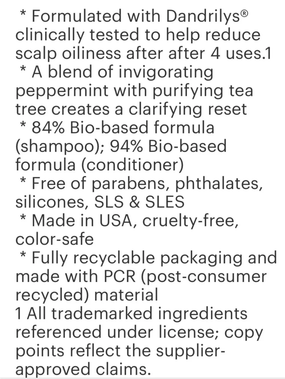 Kitsch Tea Tree & Mint Clarifying Shampoo - Conditioner. Light Green